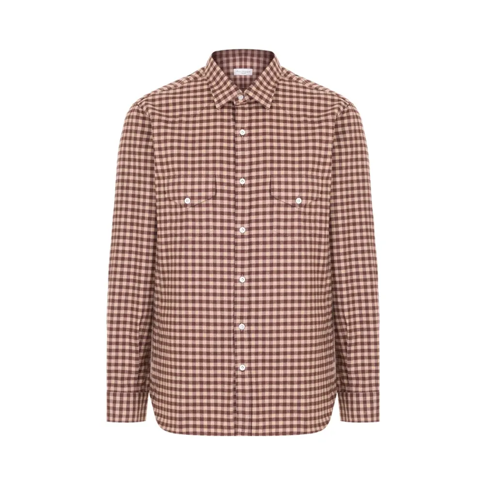 Рубашка Regular Fit хлопковая