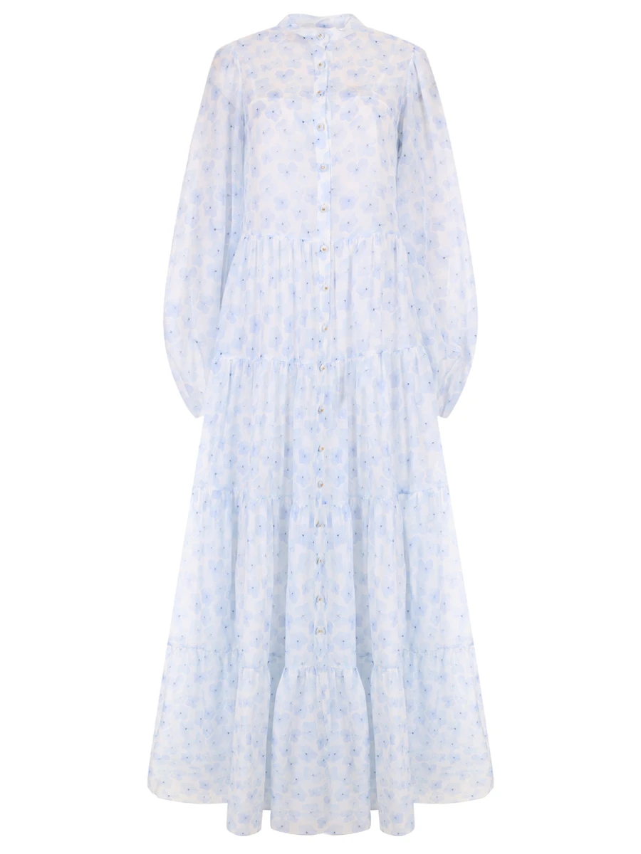 Платье из шелка и хлопка