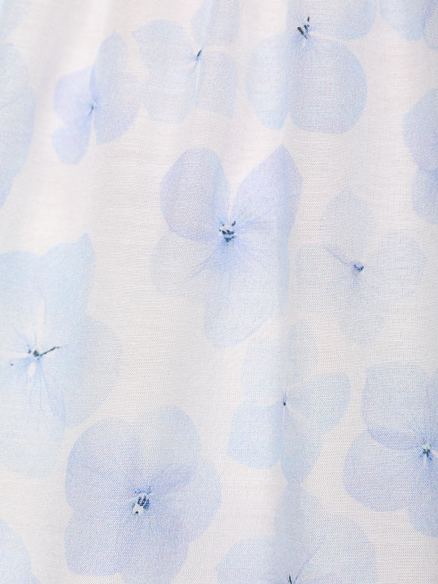 Платье из шелка и хлопка