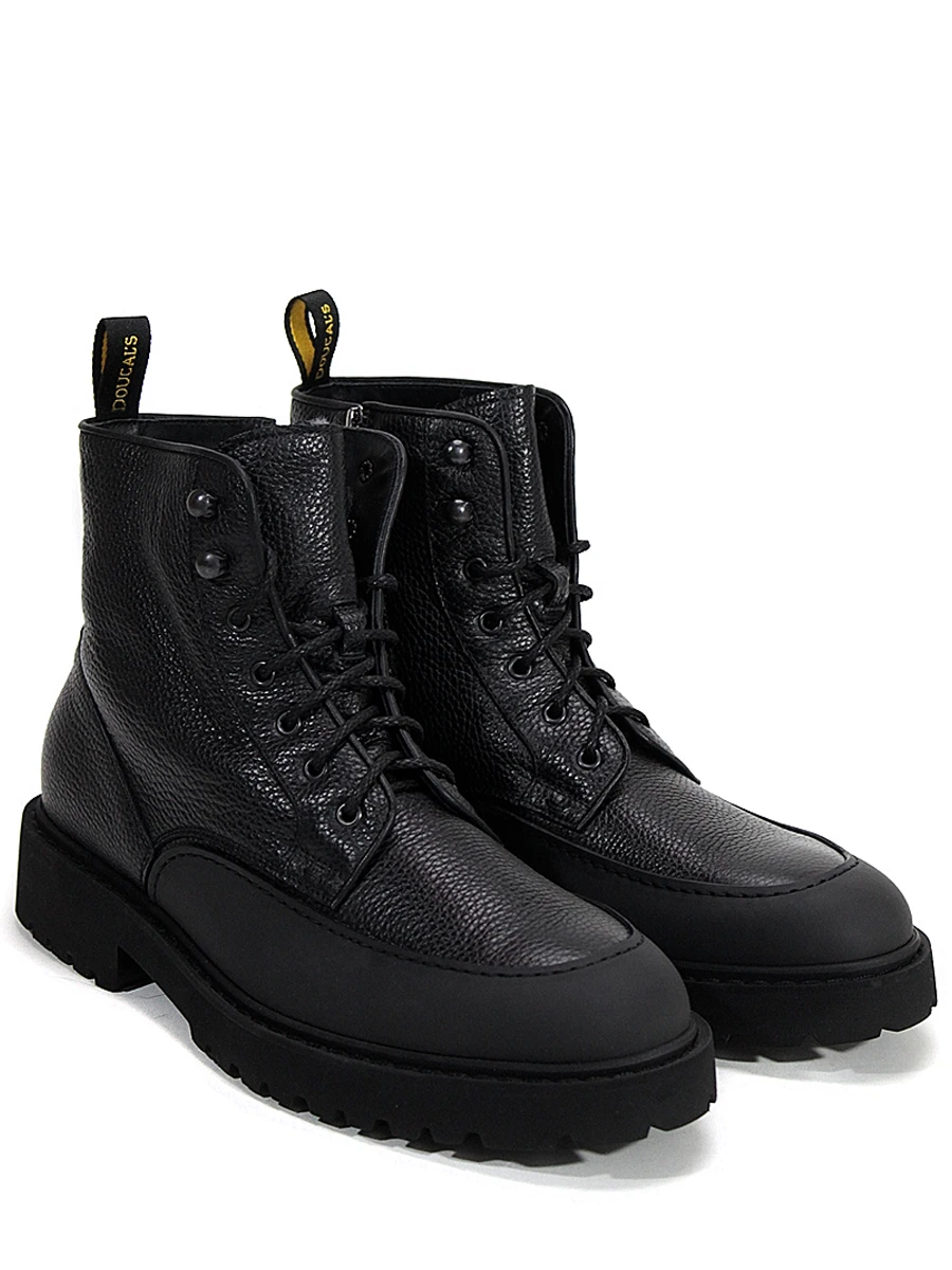 Ботинки кожаные на меху