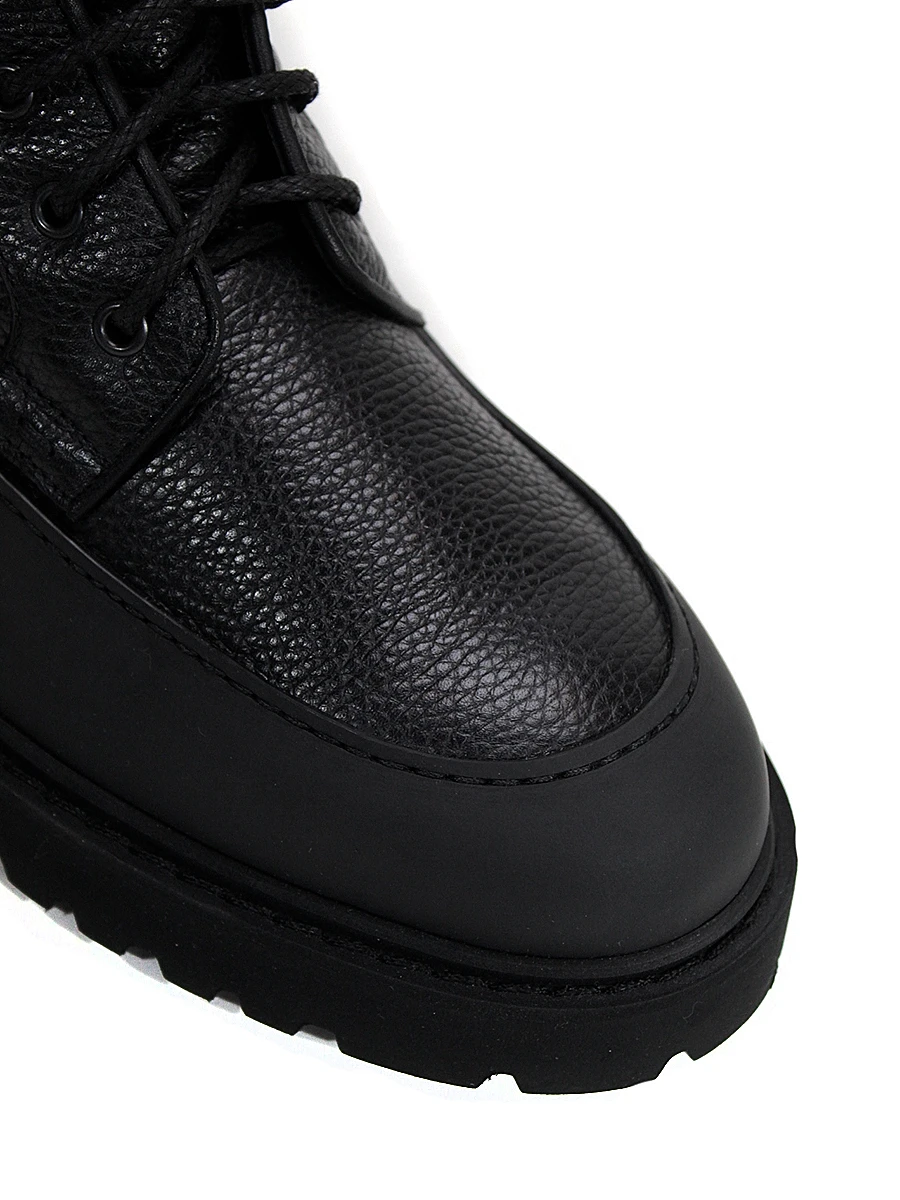 Ботинки кожаные на меху