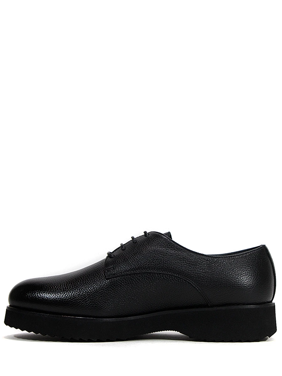 Дерби кожаные на меху