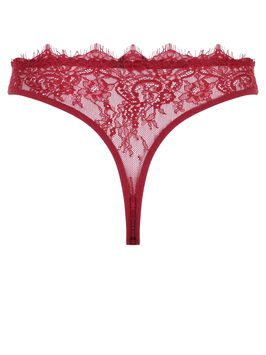 Трусы-стринг кружевные