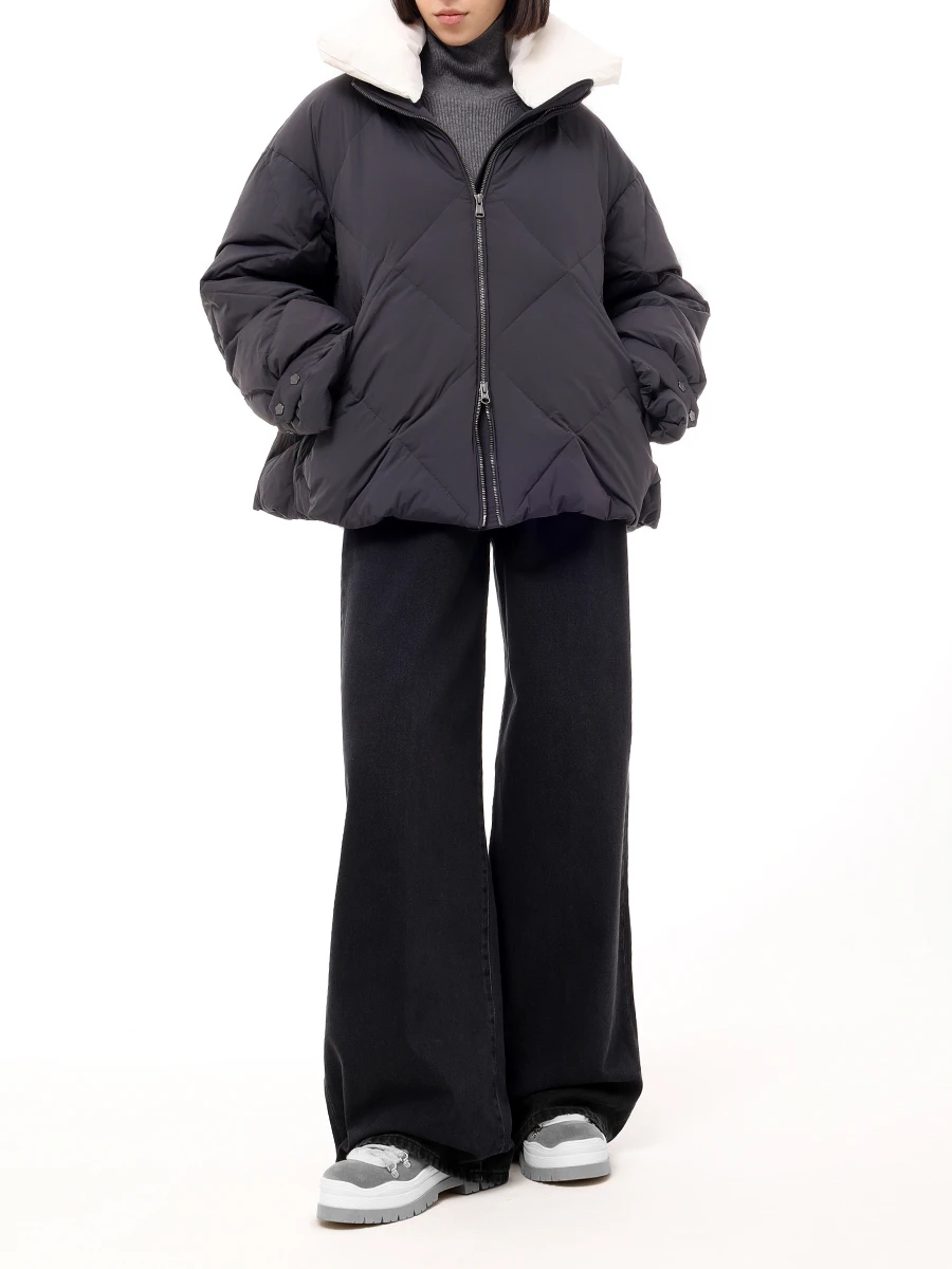 Пуховик стеганый