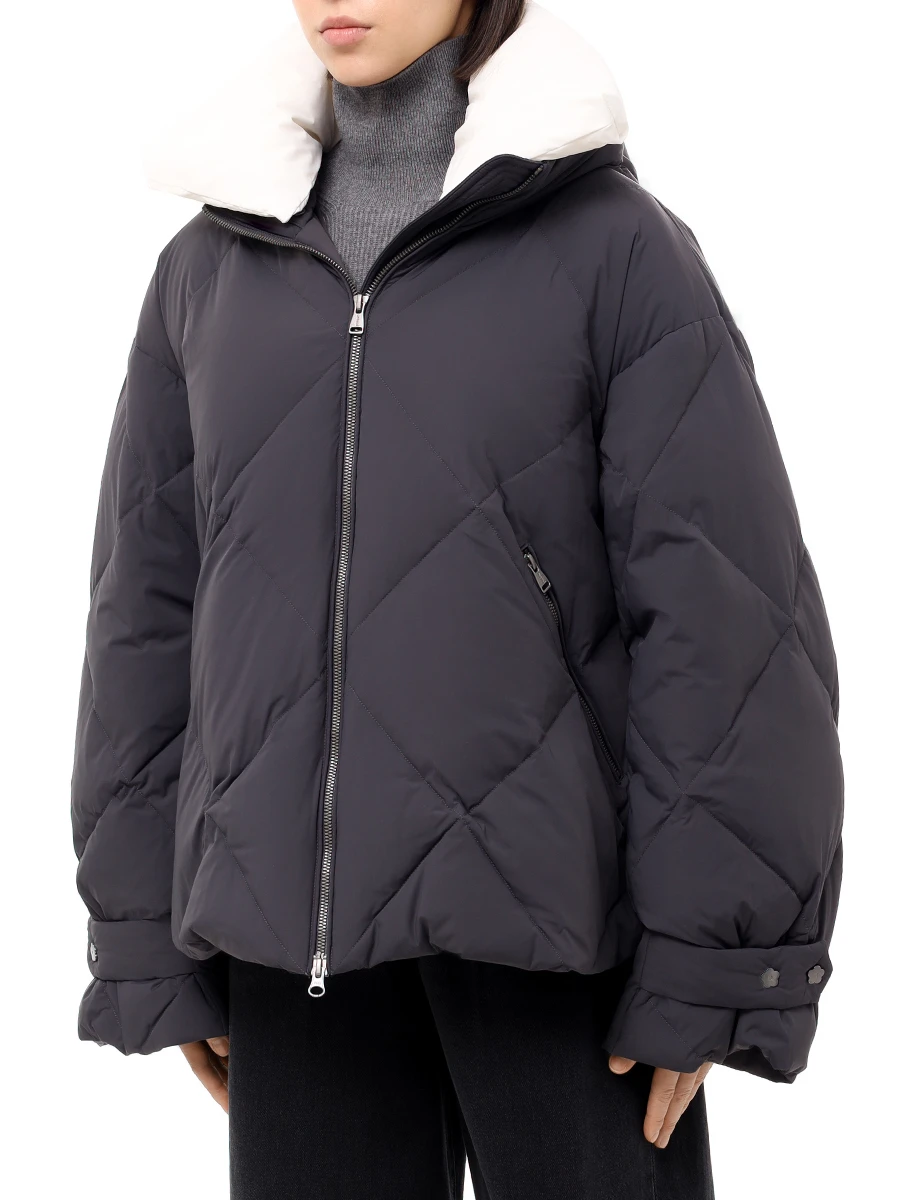 Пуховик стеганый