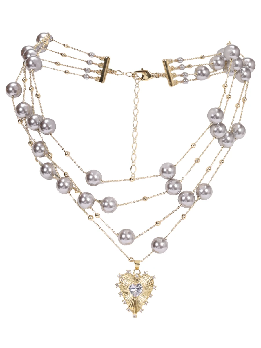 Колье Sparkly pearls