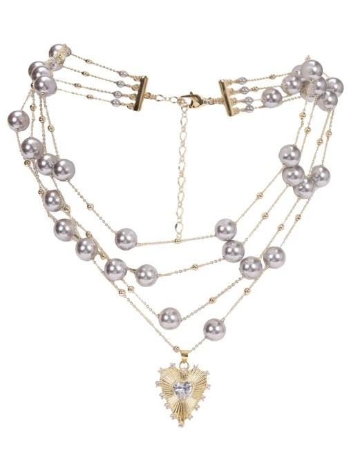 Колье Sparkly pearls SEXY FISH