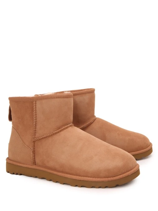 Угги кожаные на меху UGG