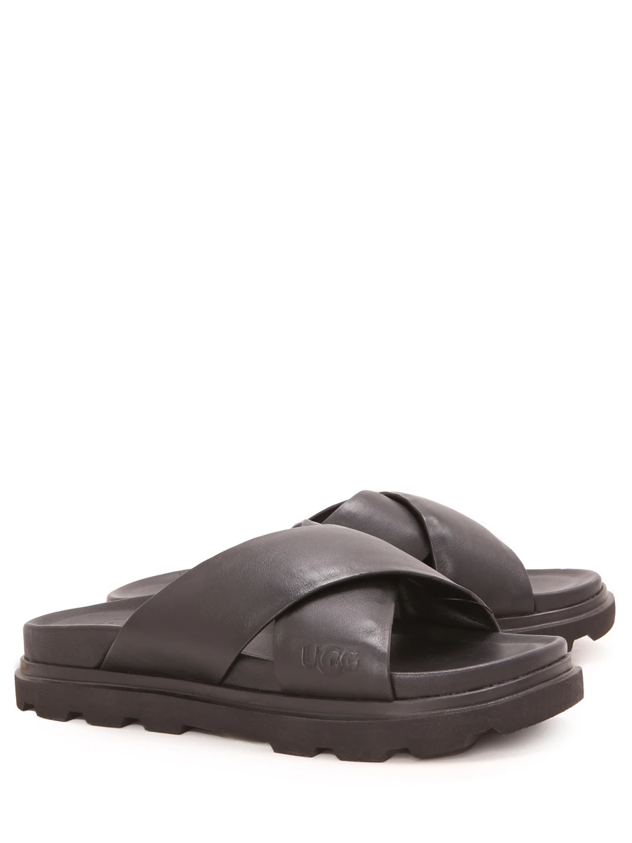 Шлепанцы кожаные