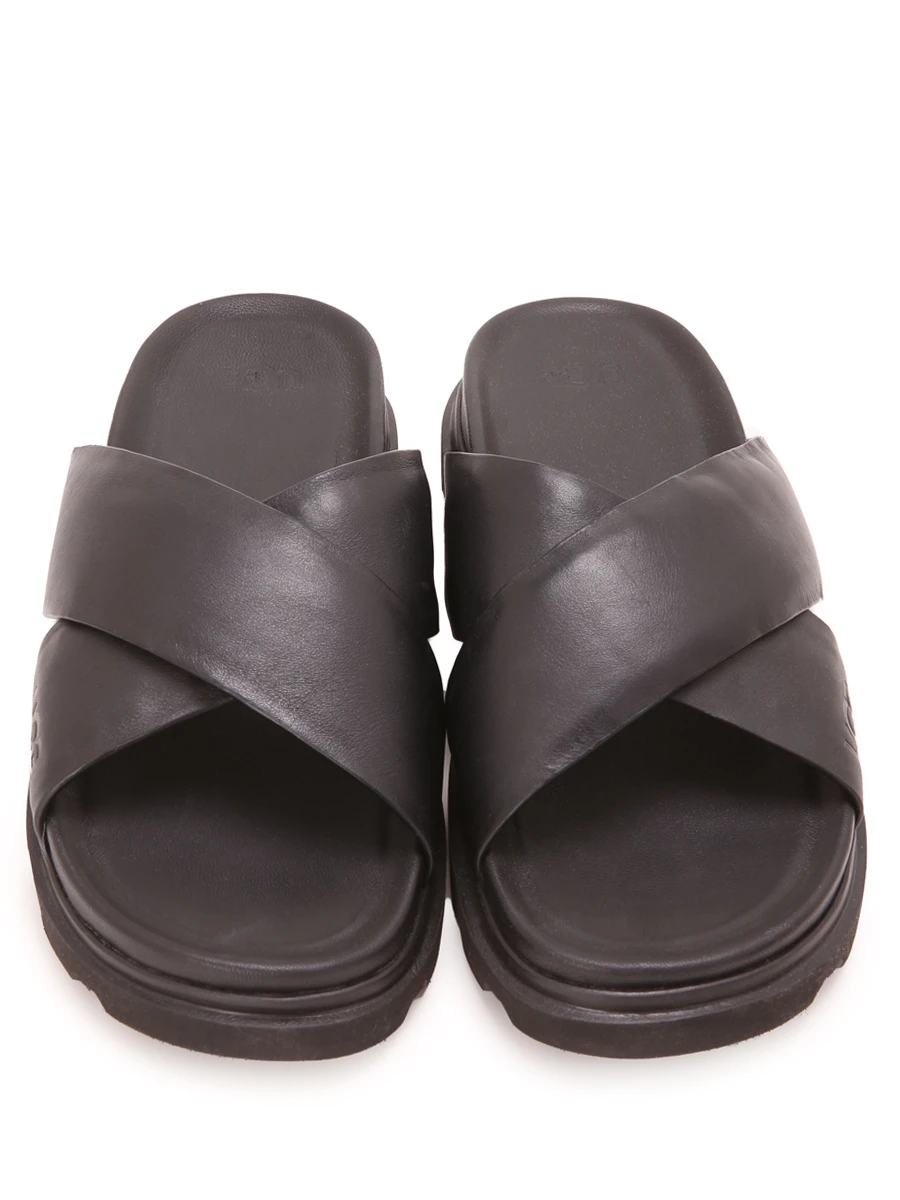 Шлепанцы кожаные