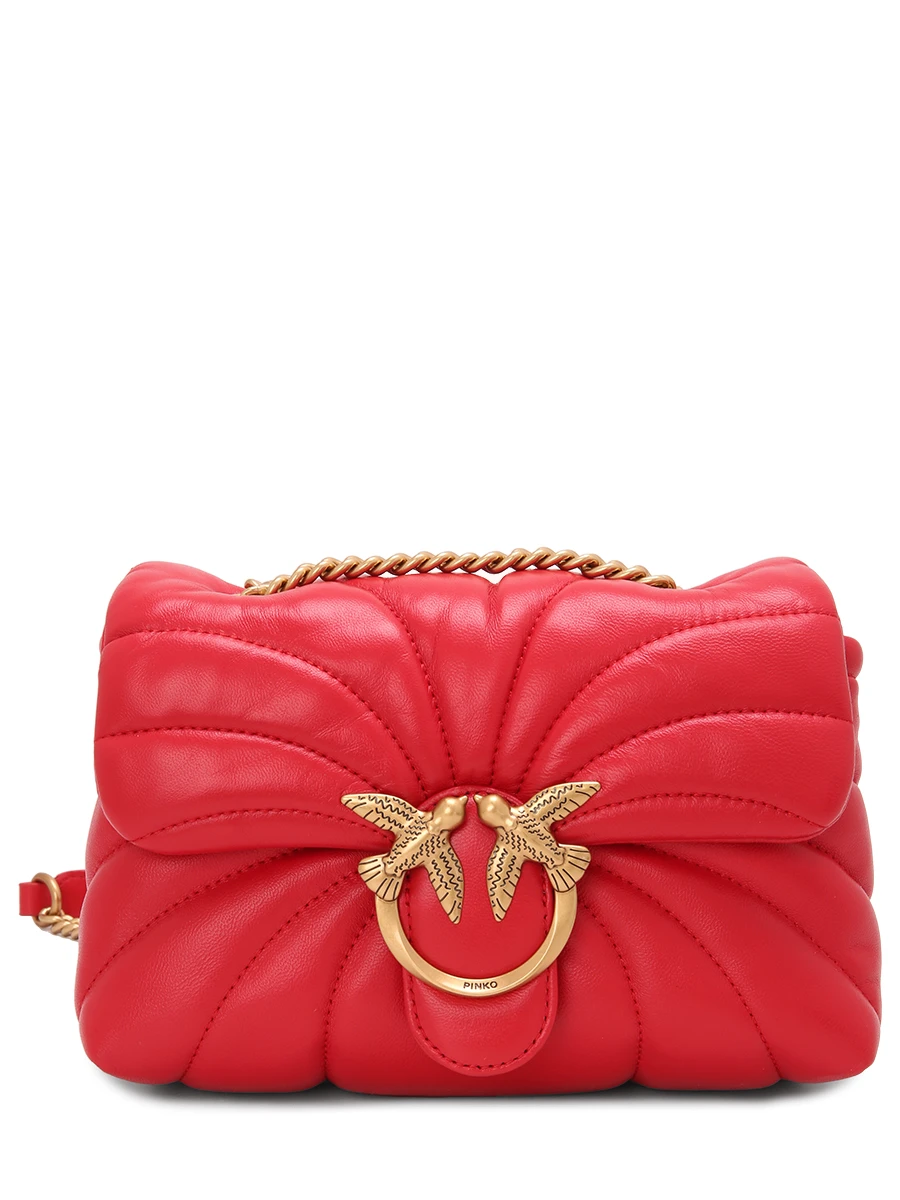 Сумка кожаная Love Puff mini