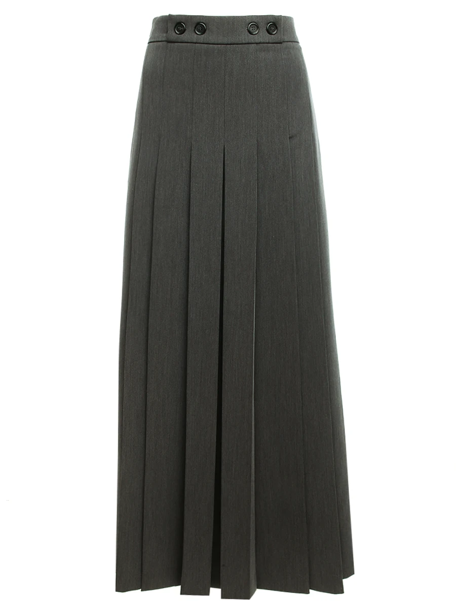 Юбка однотонная