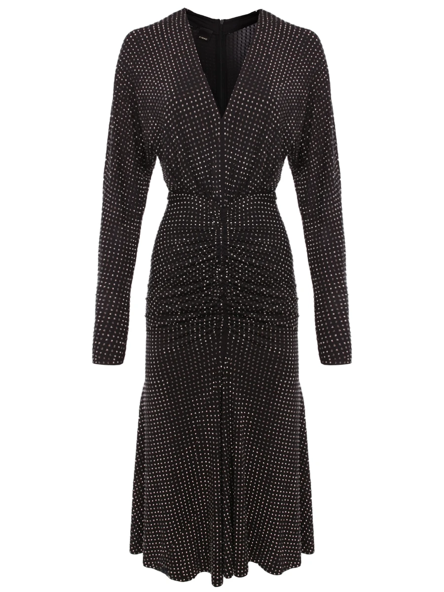 Платье со стразами