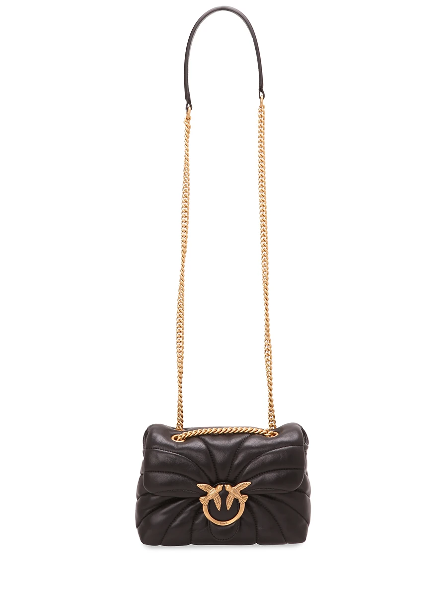 Сумка кожаная Love Puff mini