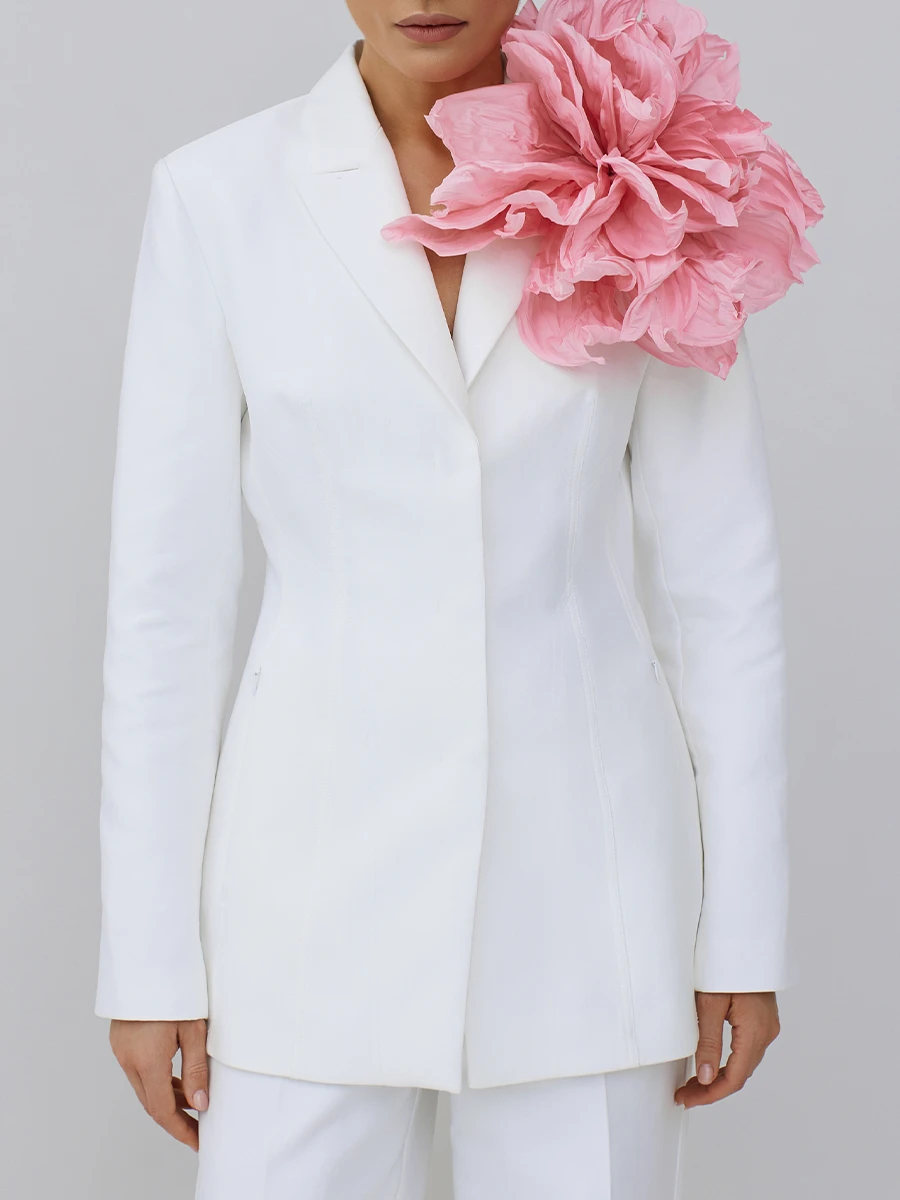 Брошь Pion однотонная