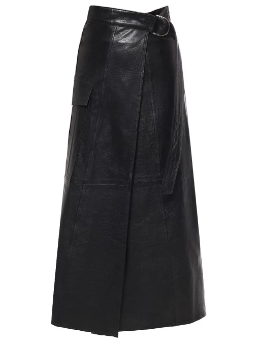 Юбка кожаная KAPSULA