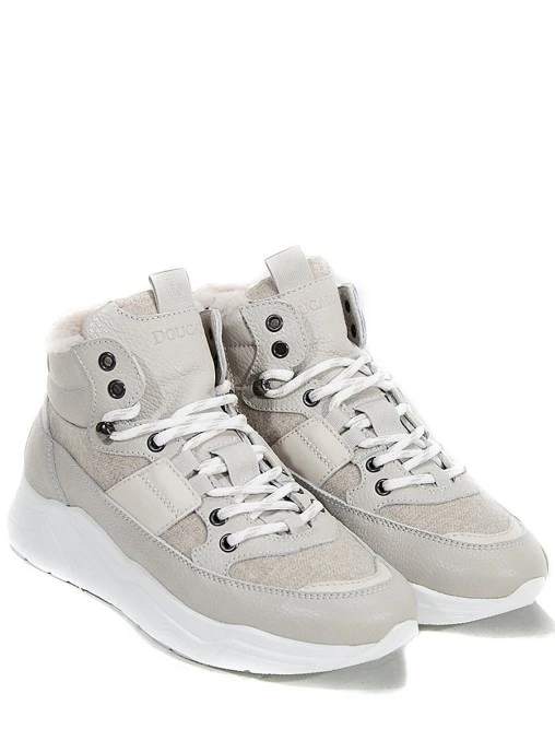 Кроссовки комбинированные на меху DOUCAL`S