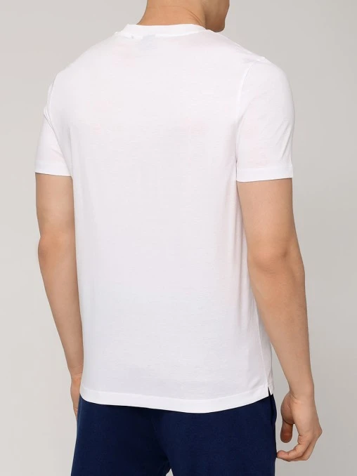 Футболка Slim Fit хлопковая BOSS