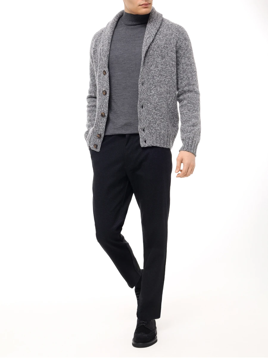 Брюки Regular Tapered Fit однотонные