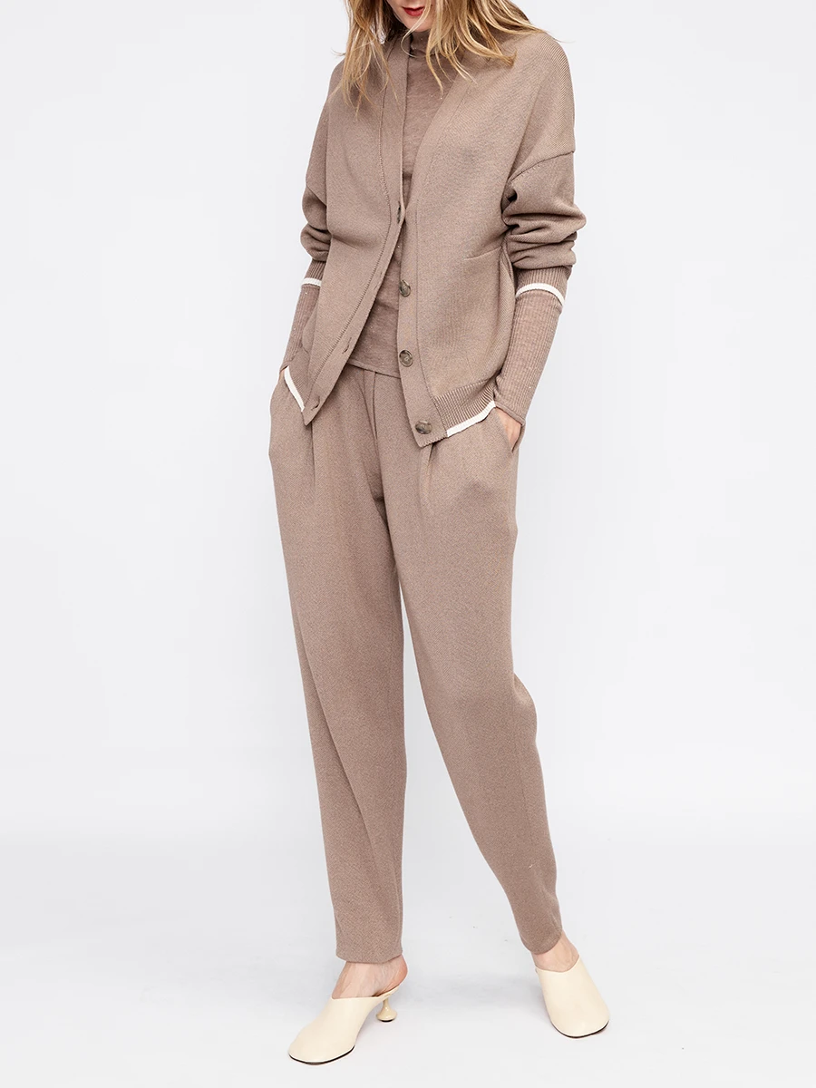 Брюки шелковые