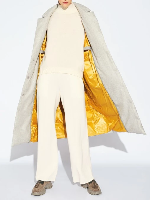 Пуховик стеганый FREE AGE