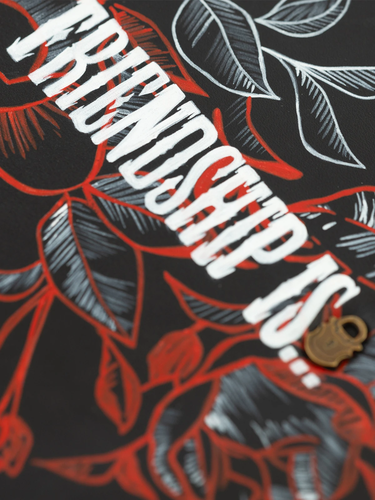 Сумка «Сердце дружбы» кожаная