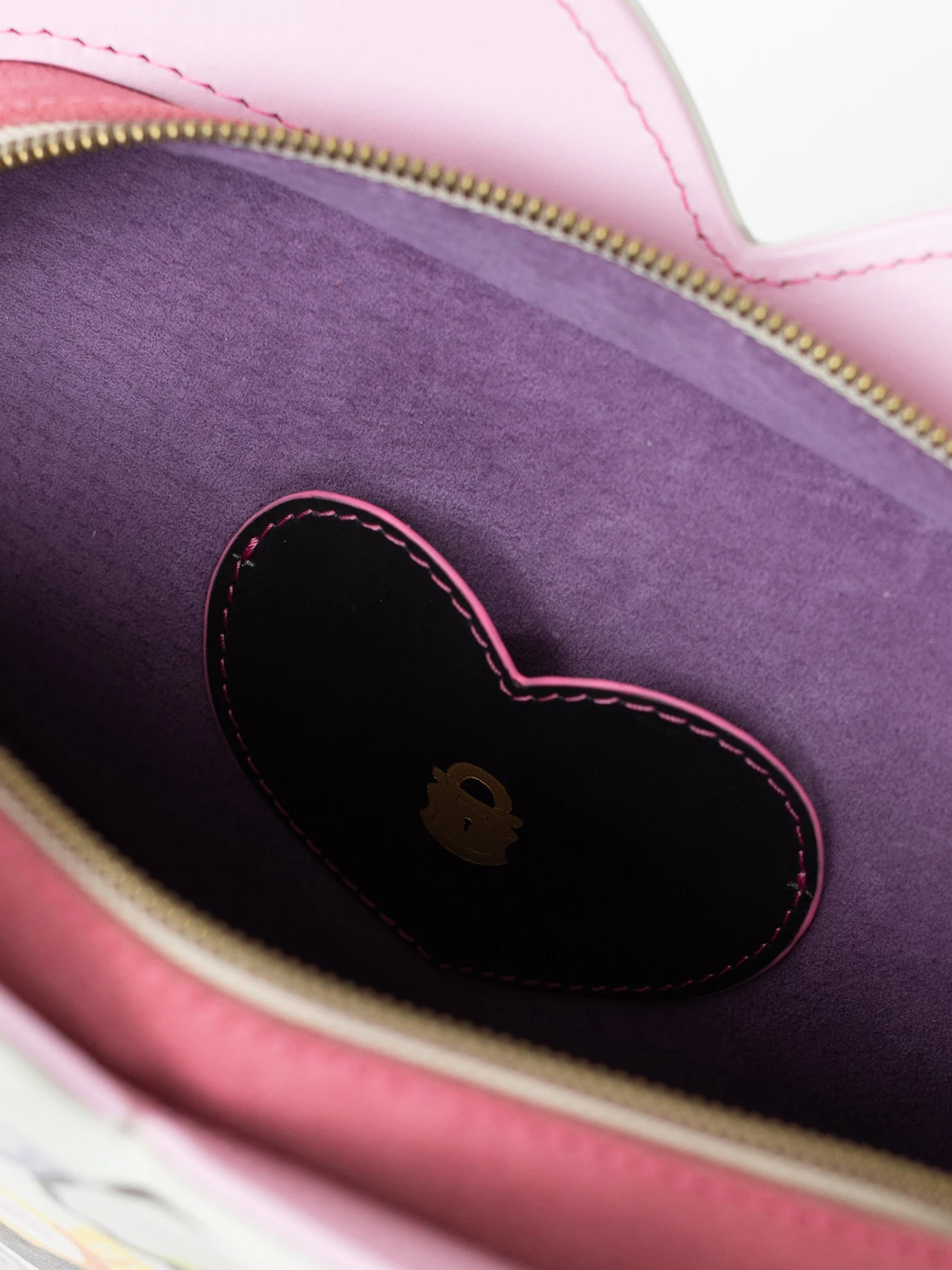 Сумка «Сердце желания» кожаная