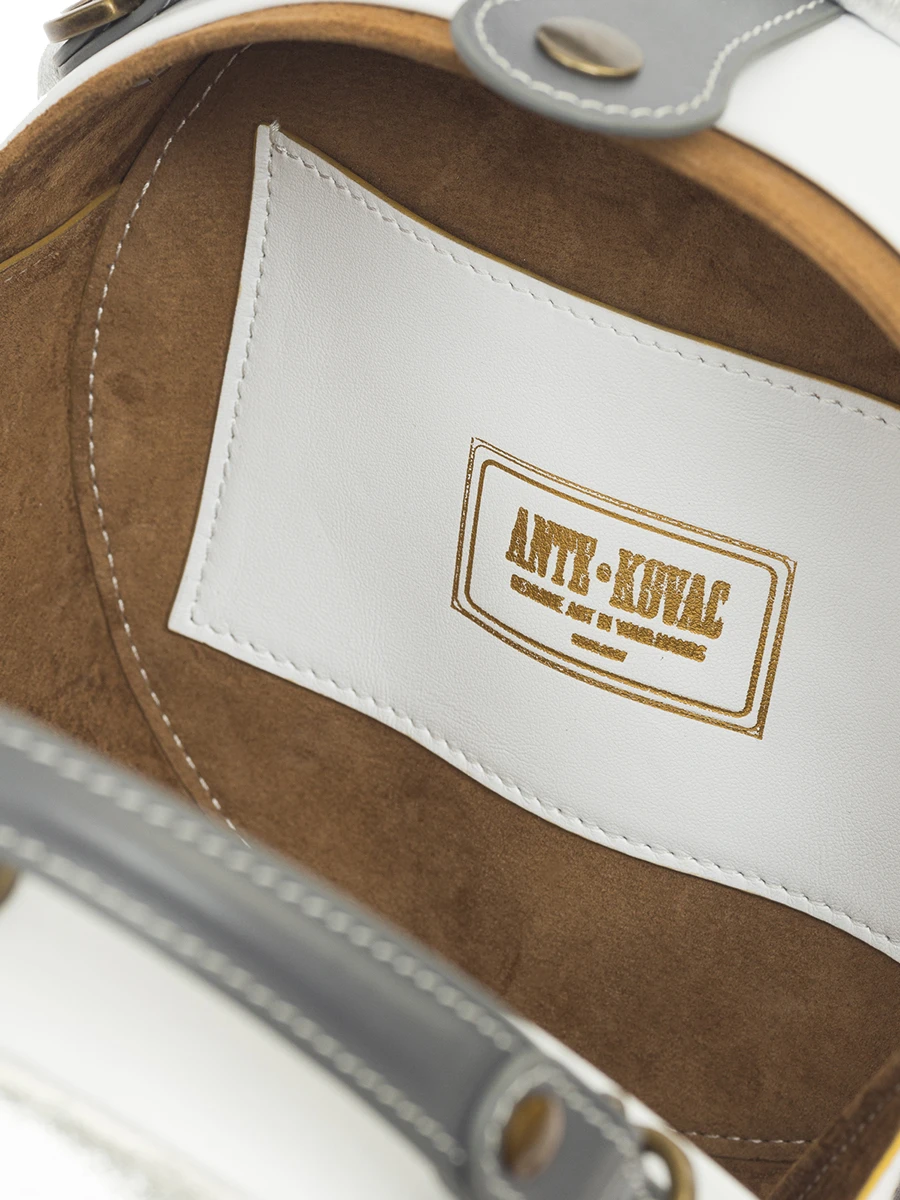 Сумка «Хранитель в серебре» кожаная