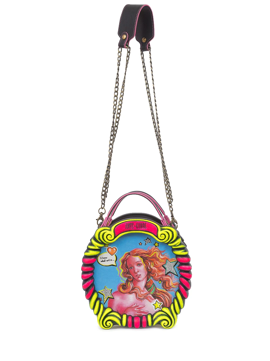 Сумка «Pop Art» кожаная