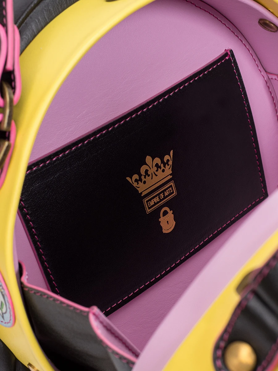 Сумка «Pop Art» кожаная