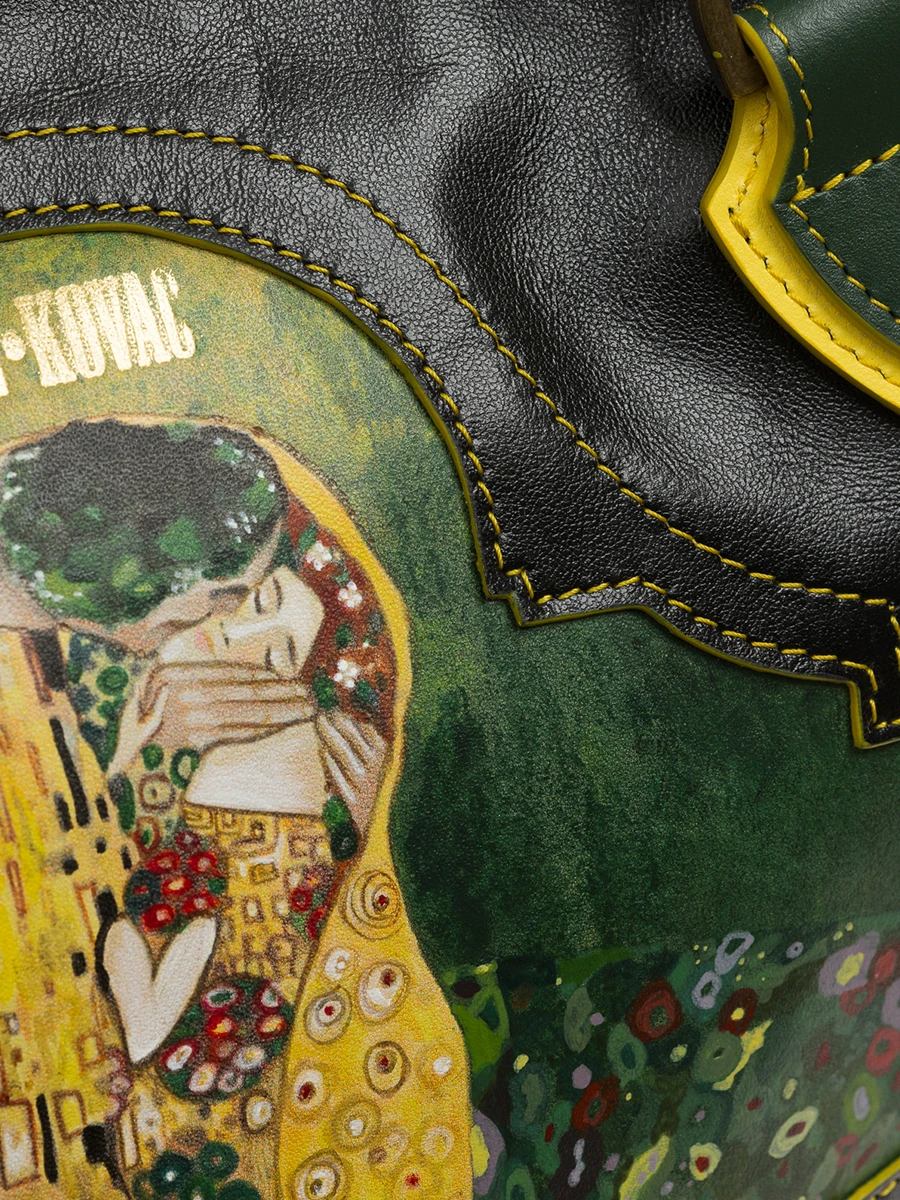 Сумка «Поцелуй» кожаная