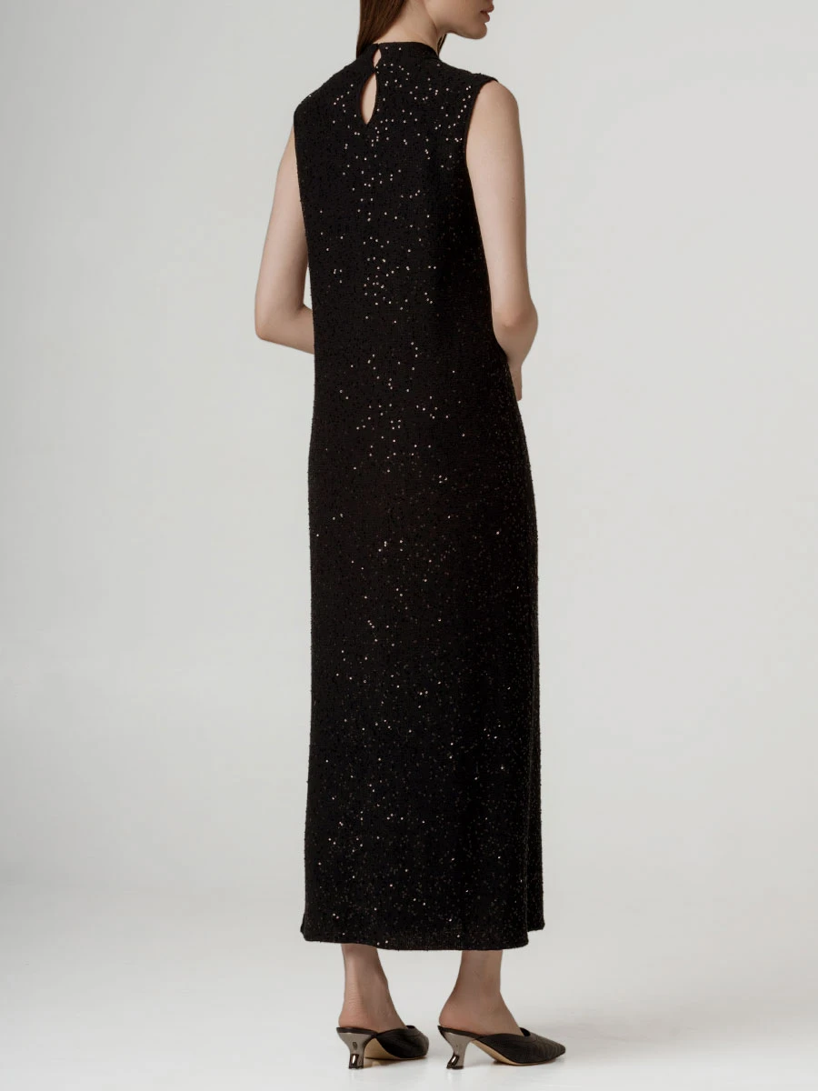 Платье с пайетками