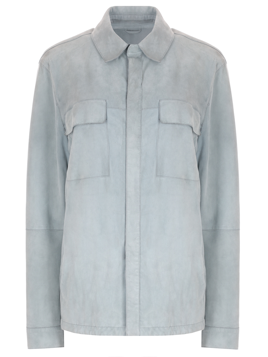 Рубашка замшевая