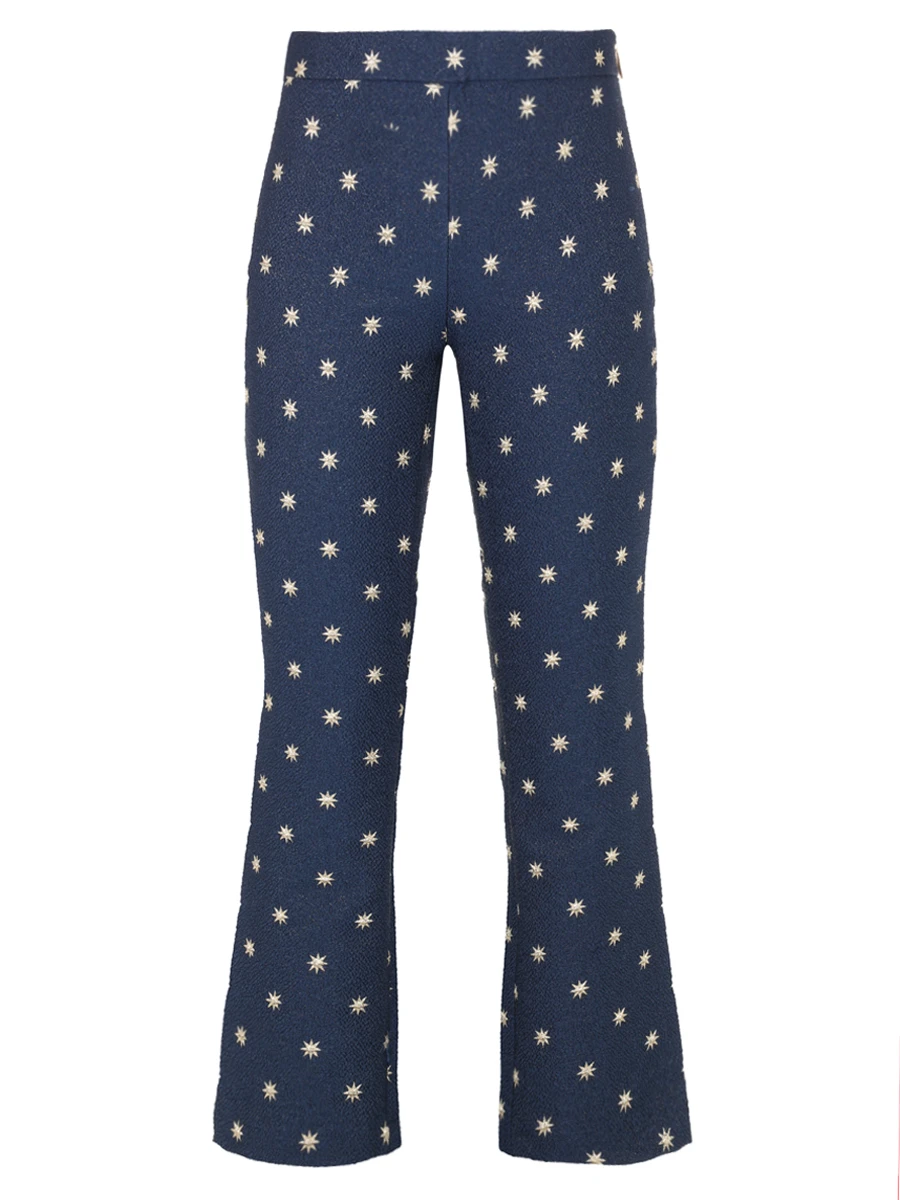 Брюки с принтом