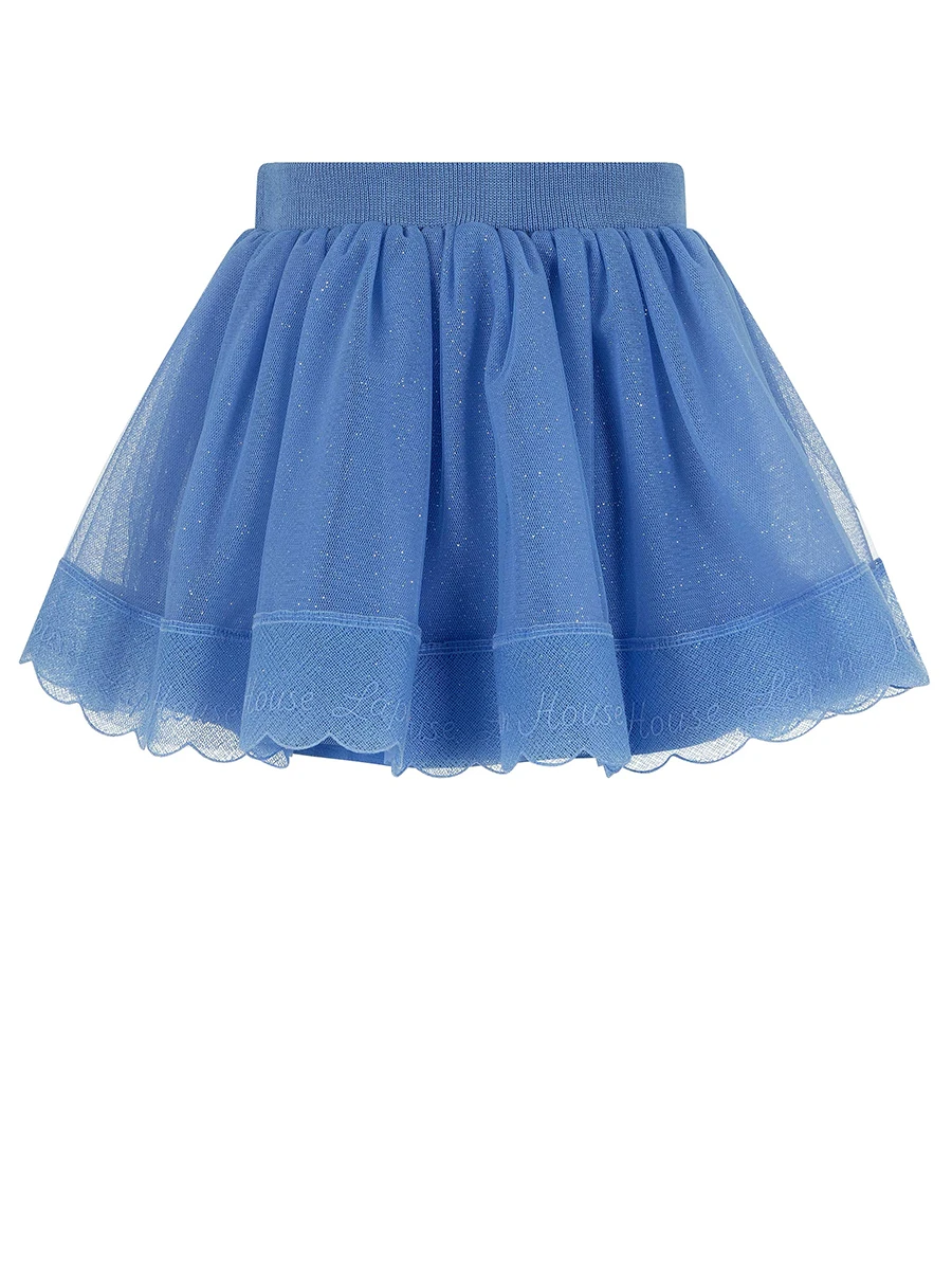 Юбка однотонная