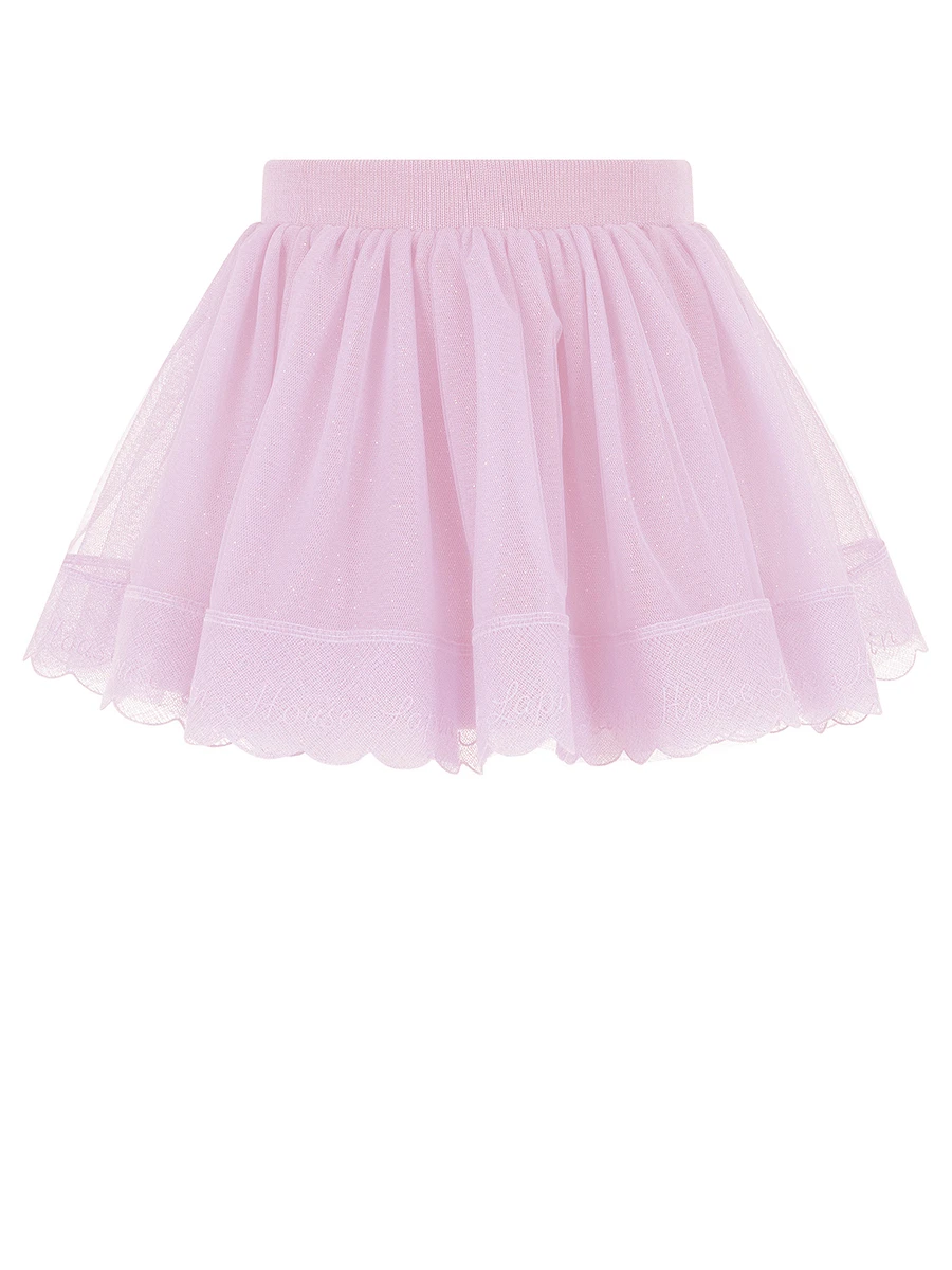 Юбка однотонная