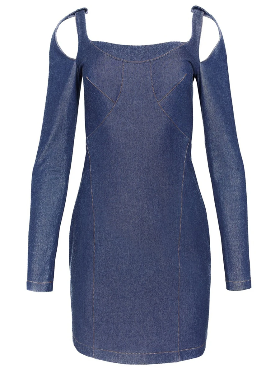 Платье джинсовое