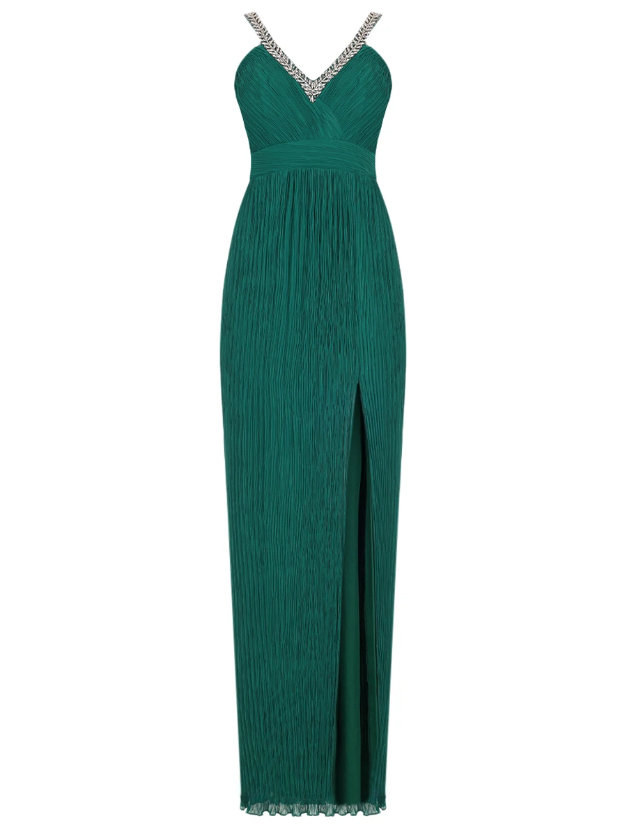 Платье однотонное