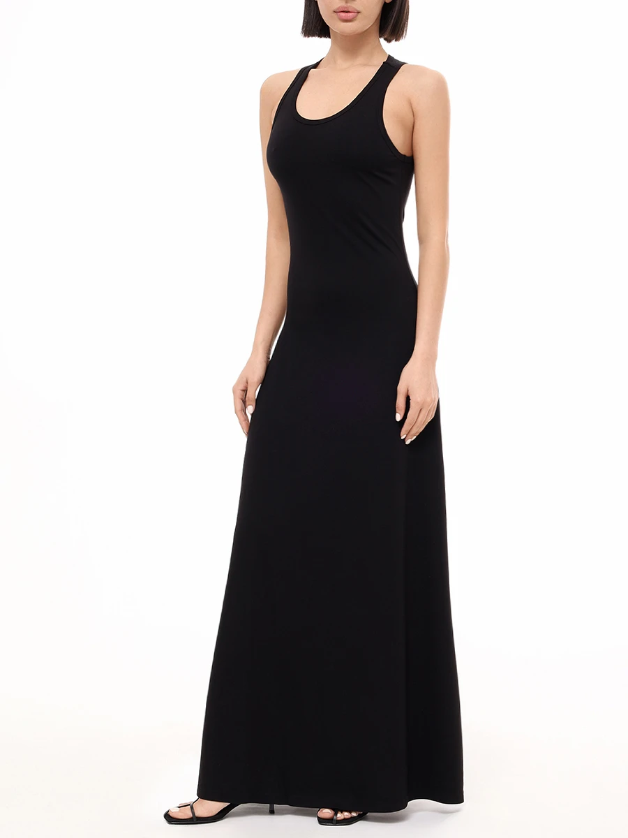 Платье из вискозы