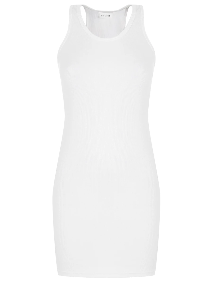 Платье однотонное