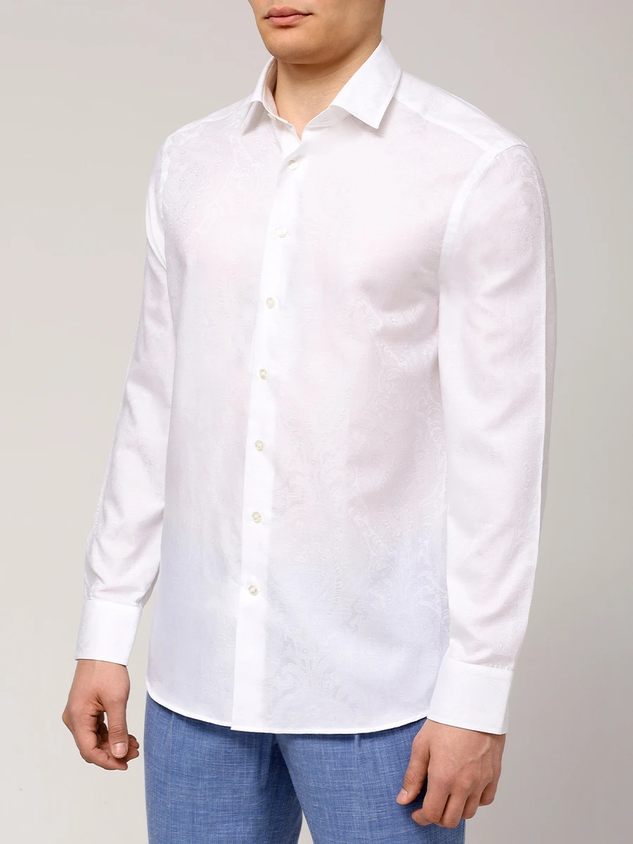 Рубашка Slim Fit хлопковая