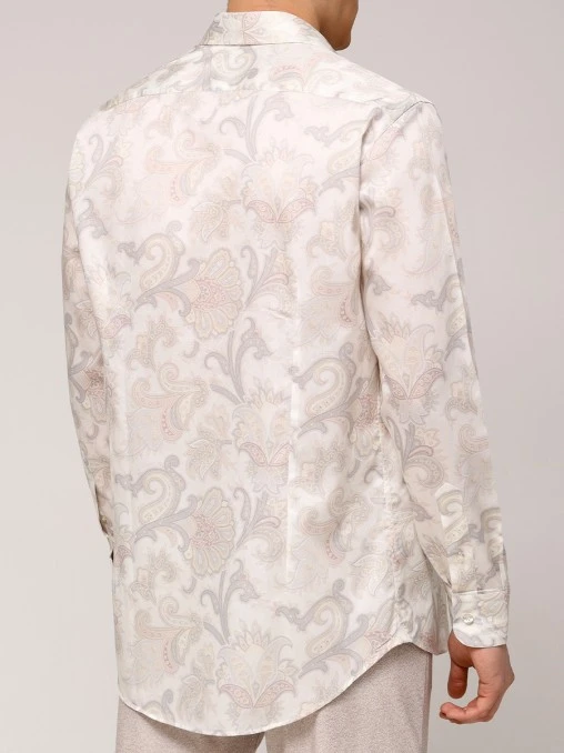 Рубашка Slim Fit хлопковая ETRO