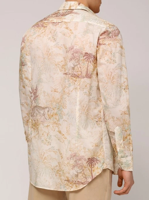 Рубашка Slim Fit хлопковая ETRO