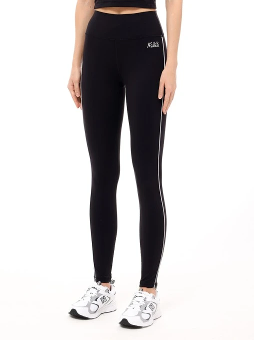 Леггинсы с логотипом SPORTY & RICH