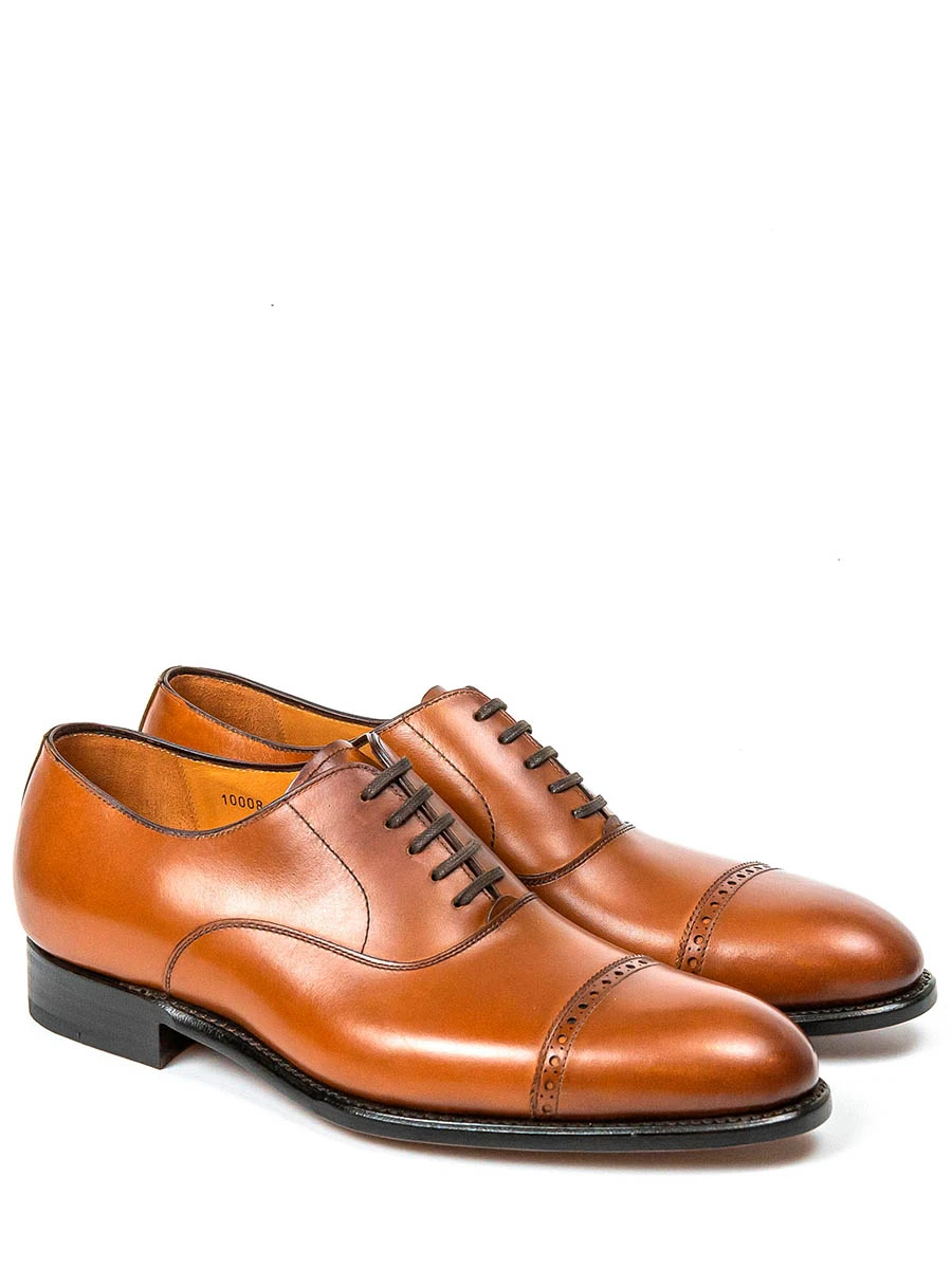 Оксфорды кожаные