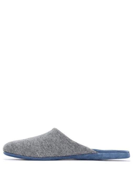 Тапочки из кашемира и замши MASSERANO CASHMERE