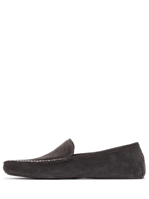 Мокасины замшевые MASSERANO CASHMERE