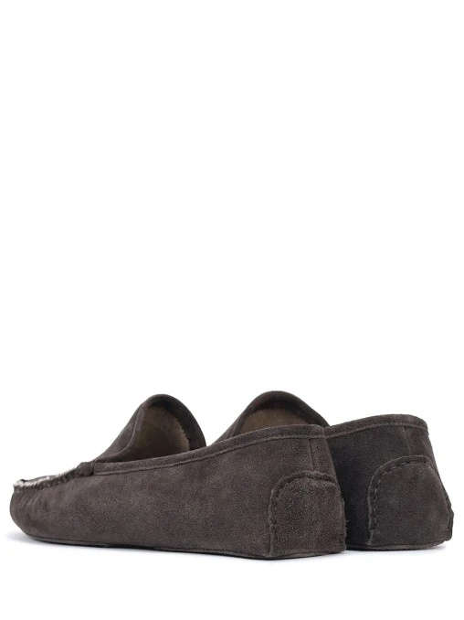 Мокасины замшевые MASSERANO CASHMERE