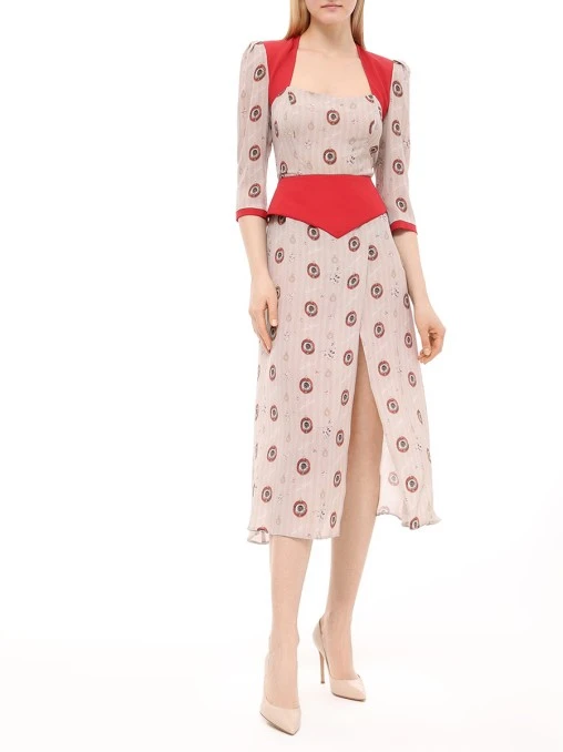 Платье шелковое GALINA PODZOLKO R