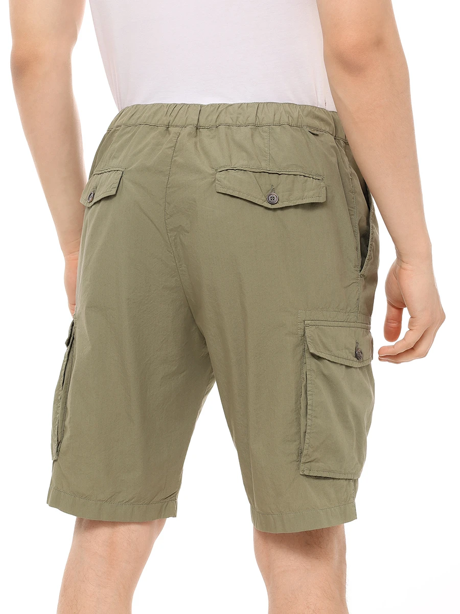 Шорты-карго хлопковые